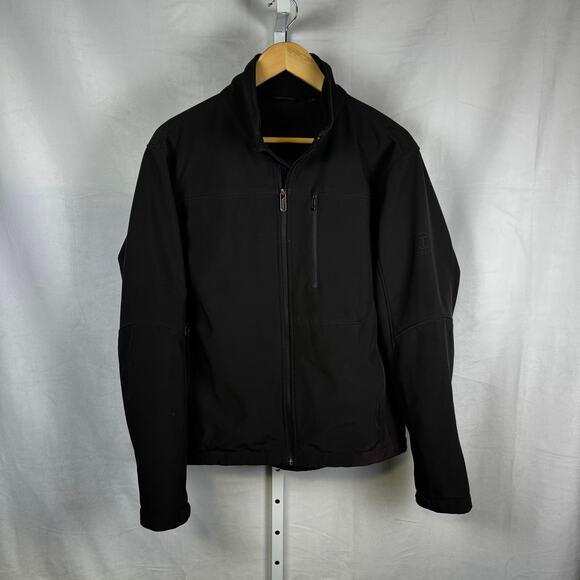 Tumi Tech Long Sleeve Full Zip Lined Water Resistant Jacket Coat Men's S… - Picture 1 of 8